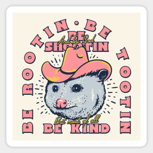 BACK PRINT | Cowboy Advice - Rootin Tootin Magnet